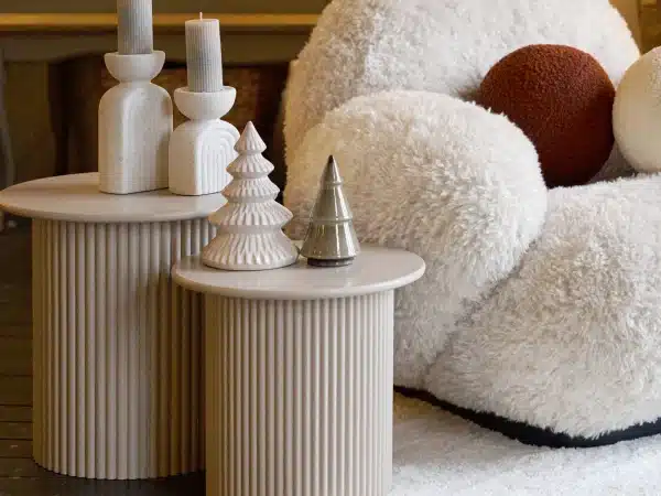 Набор журнальных столиков Mia серый — изображение 5