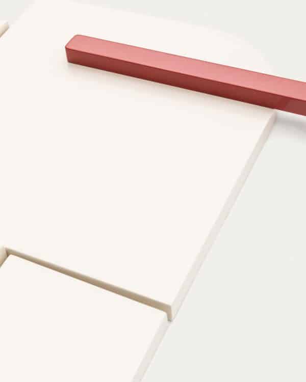 Настенная панель Danei бело-красная 50 x 30 см — изображение 3