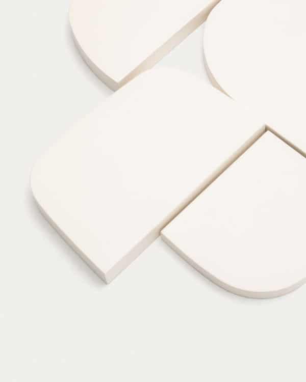 Настенная панель Danei бело-красная 50 x 30 см — изображение 4