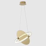 Светильник подвесной Crystal Lux NEBULA SP22W LED GOLD — изображение 3