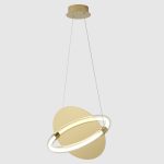 Светильник подвесной Crystal Lux NEBULA SP22W LED GOLD — изображение 4