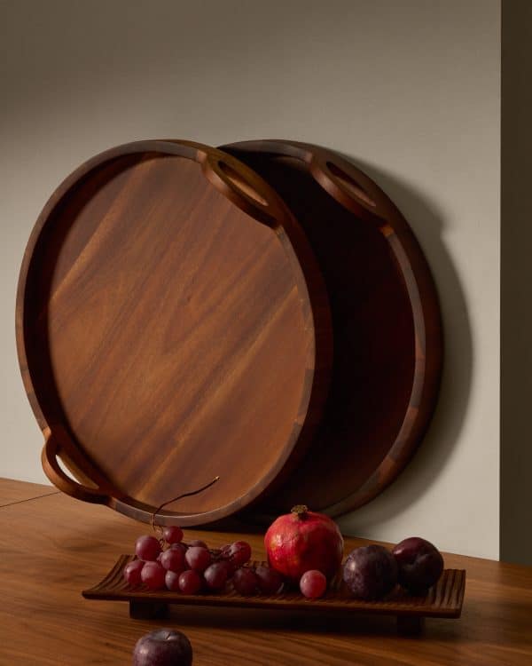 Поднос Zoa из акации FSC 100% — изображение 2