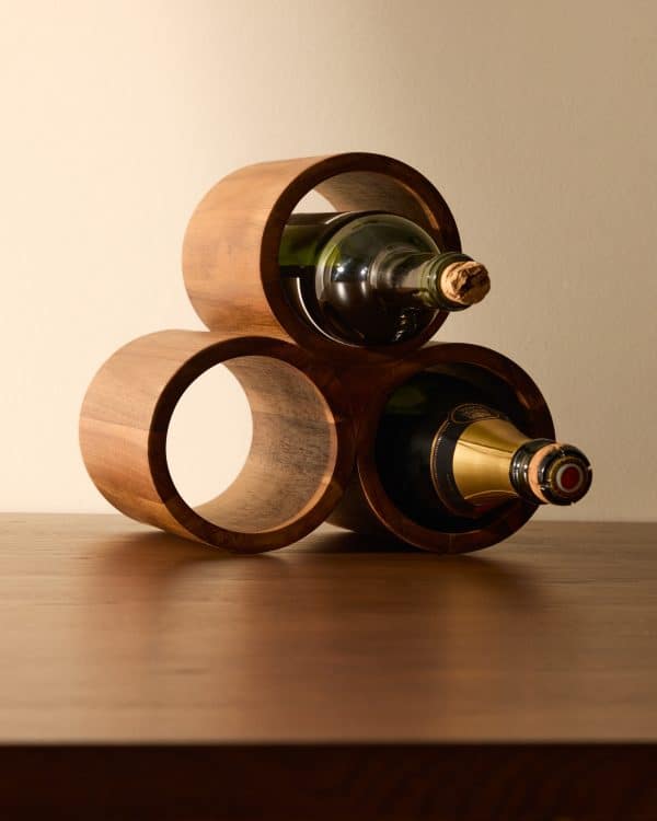 Подставка для бутылок Sesilu из  древесины акации — изображение 2