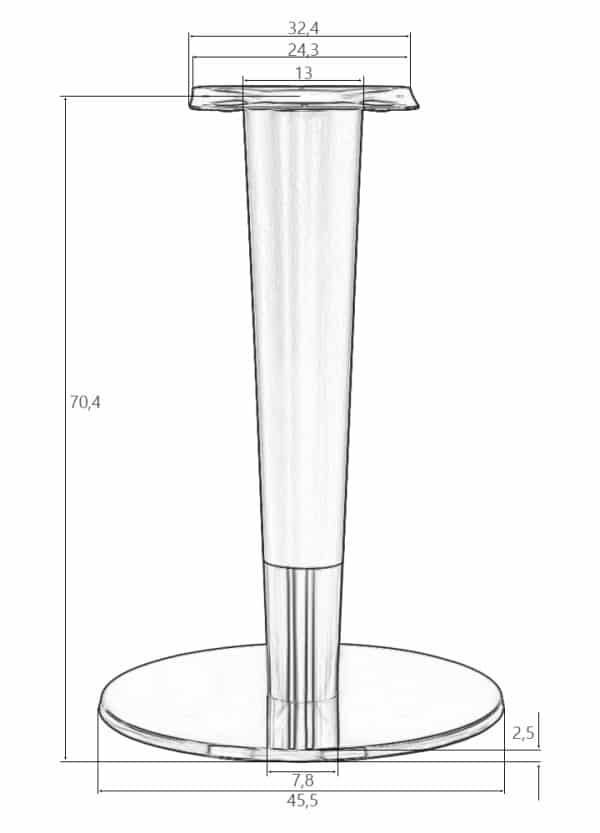 Подстолье обеденное DOBRIN ANGELO — изображение 5