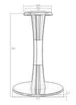 Подстолье обеденное DOBRIN GIORGIO — изображение 5