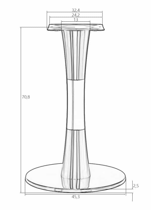 Подстолье обеденное DOBRIN GIORGIO — изображение 5