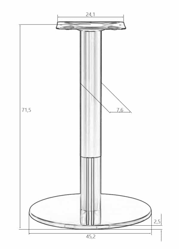 Подстолье обеденное DOBRIN LUCIANO — изображение 4