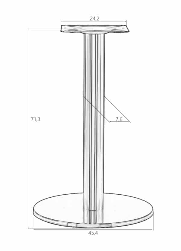 Подстолье обеденное DOBRIN SCOTT — изображение 5