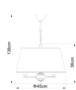Подвесная люстра Arte Lamp ALICE A3579SP-3AB — изображение 5