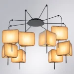 Подвесная люстра Arte Lamp TRIXIE A7084SP-8BK — изображение 2