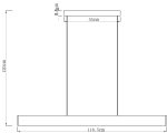 Подвесной светильник Arte Lamp LARGO A2505SP-2BK — изображение 4