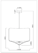 Подвесной светильник Arte Lamp TRIXIE A7085SP-1BK — изображение 5