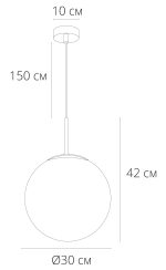 Подвесной светильник Arte Lamp VOLARE A1562SP-1CC — изображение 3