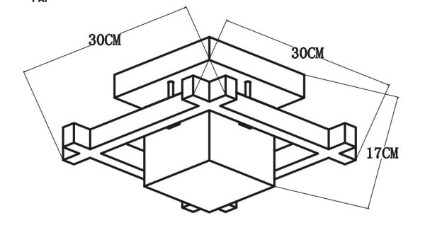 Потолочный светильник Arte Lamp WOODS A8252PL-1BR — изображение 4
