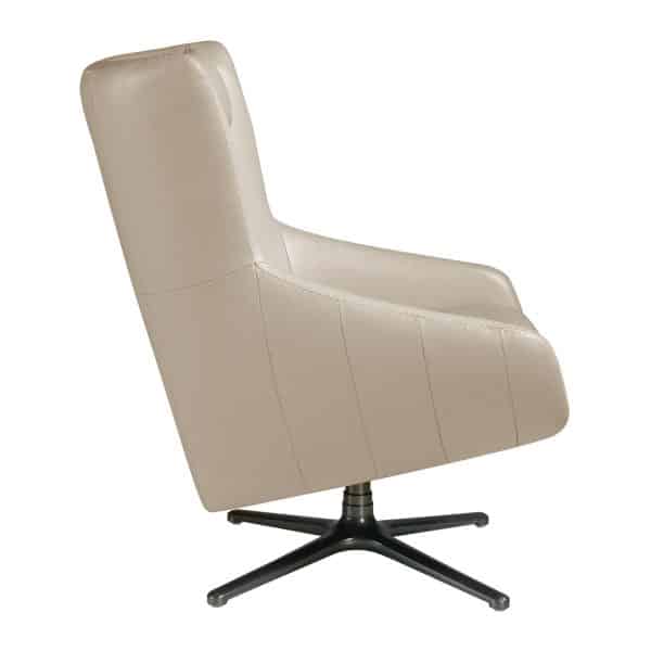 Поворотное кресло 5090/A1001-M5652 с кожаной обивкой — изображение 2