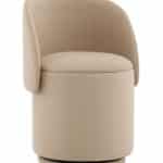 Пуф-трансформер Таунсвилл вращающийся с ящиком велюр бежевый