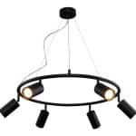 Светильник подвесной Crystal Lux RIVO SP6 BL