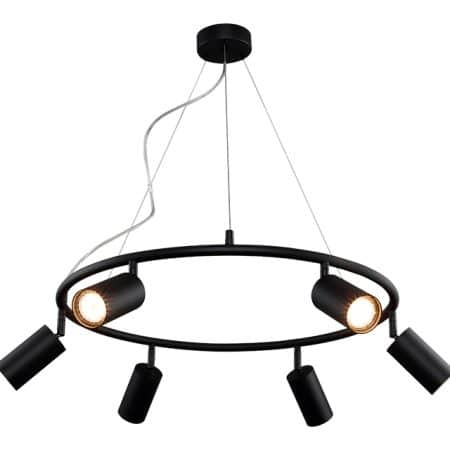 Светильник подвесной Crystal Lux RIVO SP6 BL