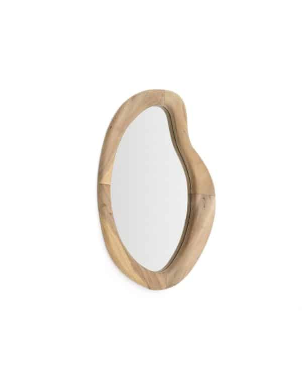 Selem Зеркало в деревянной раме с натуральной отделкой 68 x 44 см — изображение 4
