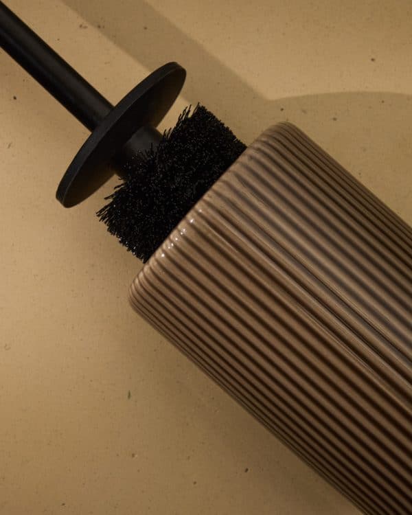 Щетка для унитаза Selime керамика коричневого цвета — изображение 2