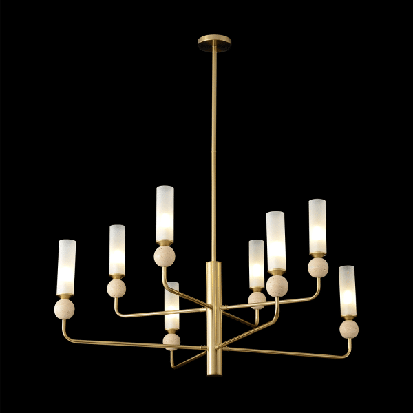 Люстра Crystal Lux SIMPLY SP8 BRASS — изображение 4