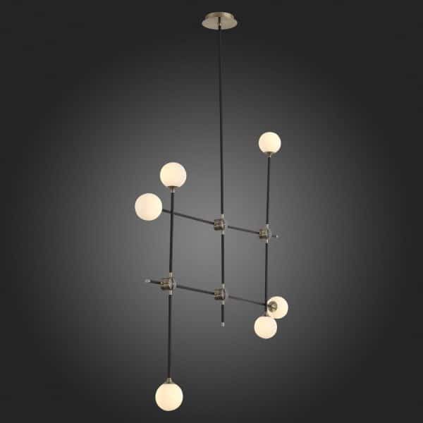 SL429.403.06 Светильник потолочный ST-Luce Черный, Золото/Белый G9 6*5W BASTONCINO — изображение 5