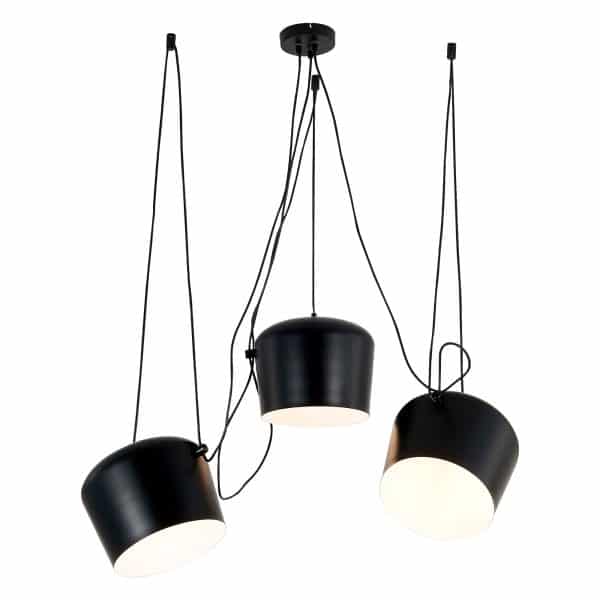 SLE120643-03.1 Светильник подвесной Черный/Черный E27 3*40W TRIESTE — изображение 3
