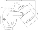Спот Arte Lamp LENTE A1310AP-1CC — изображение 3