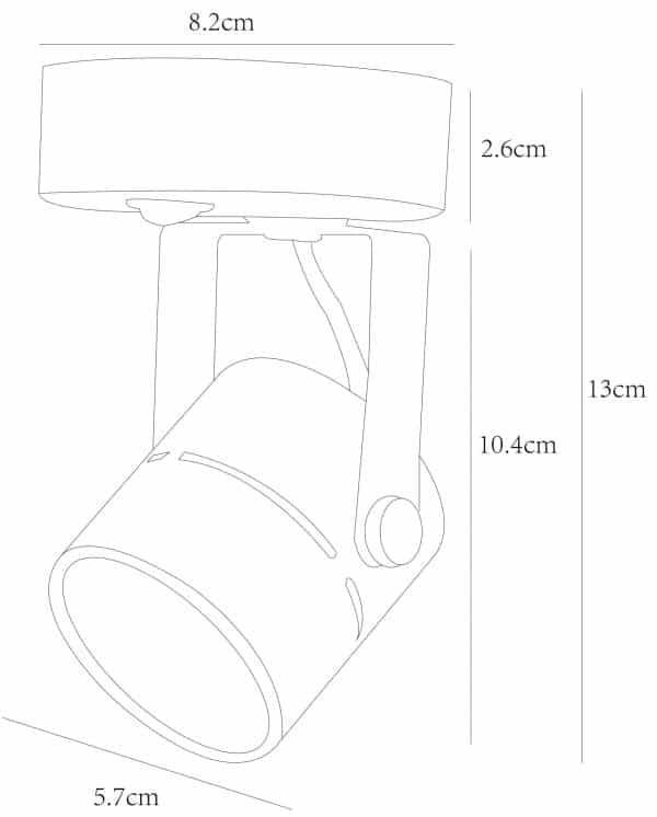 Спот Arte Lamp MIZAR A1311AP-1BK — изображение 4