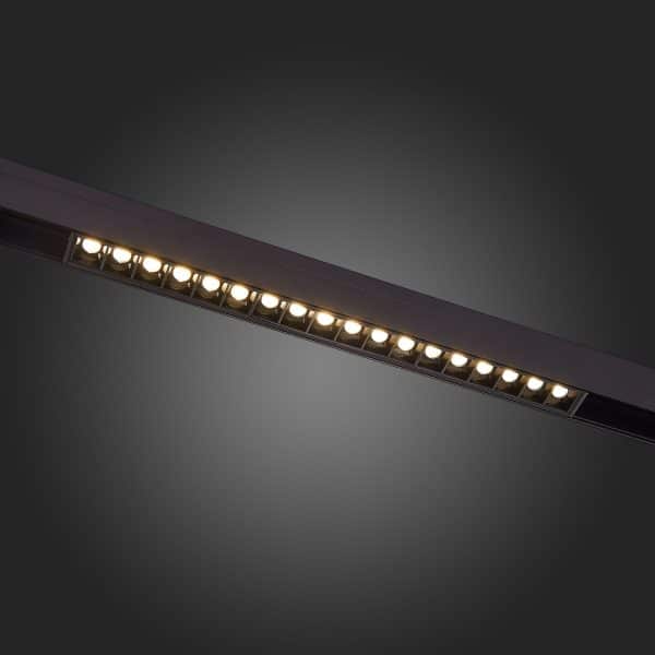 ST361.446.18.1 Магнитный трековый светильник Черный LED 1*18W 4000K 1407Lm Ra>90 36о IP20 L331xW22xH SKYLINE 48 — изображение 2