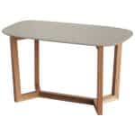 Стол обеденный Cross 2 140*80 см (серо-бежевый