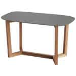 Стол обеденный Cross 2 140*80 см (серый