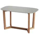 Стол обеденный Cross 2 140*80 см (светло-серый