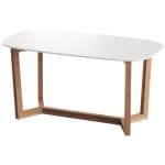 Стол обеденный Cross 2 160*85 см (белый