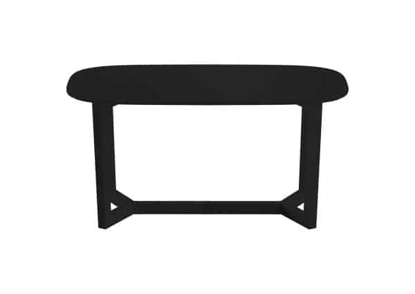 Стол обеденный Cross 2 160*85 см (черный) — изображение 2