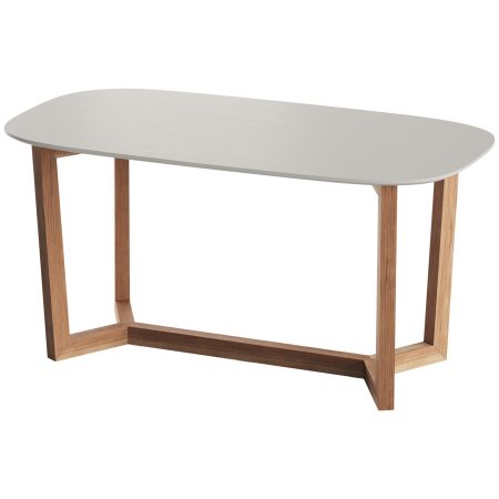 Стол обеденный Cross 2 160*85 см (дымка