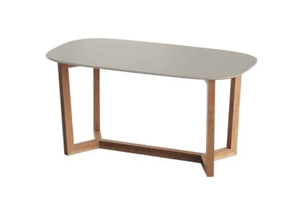Стол обеденный Cross 2 160*85 см (серо-бежевый