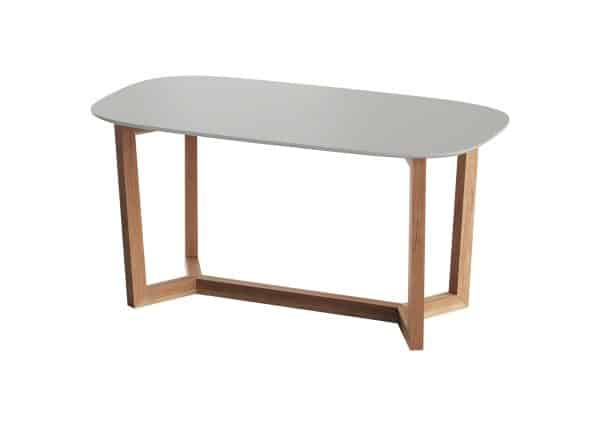 Стол обеденный Cross 2 160*85 см (светло-серый