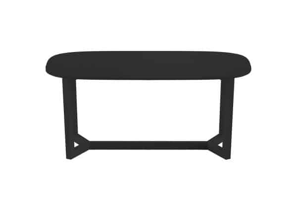 Стол обеденный Cross 2 180*90 см (черный) — изображение 2