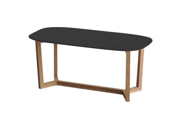 Стол обеденный Cross 2 180*90 см (черный