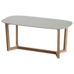 Стол обеденный Cross 2 180*90 см (светло-серый