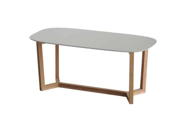 Стол обеденный Cross 2 180*90 см (светло-серый