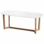 Стол обеденный Cross 2 200*95 см (белый