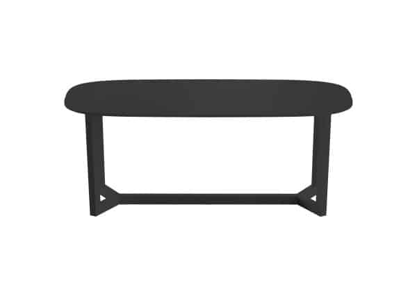 Стол обеденный Cross 2 200*95 см (черный) — изображение 2