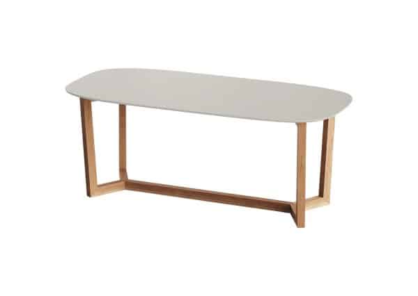 Стол обеденный Cross 2 200*95 см (дымка