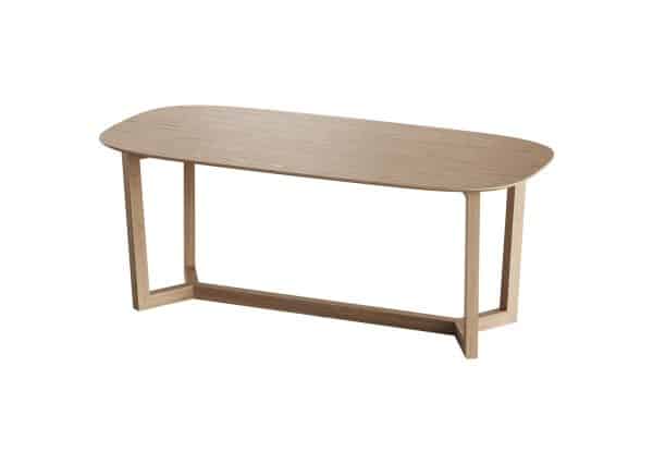 Стол обеденный Cross 2 200*95 см (натуральный дуб)