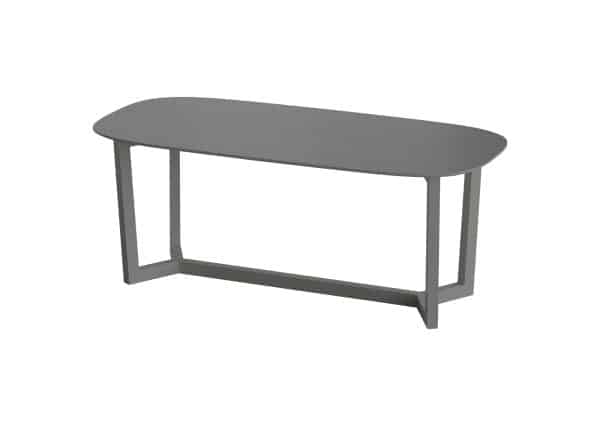 Стол обеденный Cross 2 200*95 см (серый)