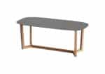Стол обеденный Cross 2 200*95 см (серый