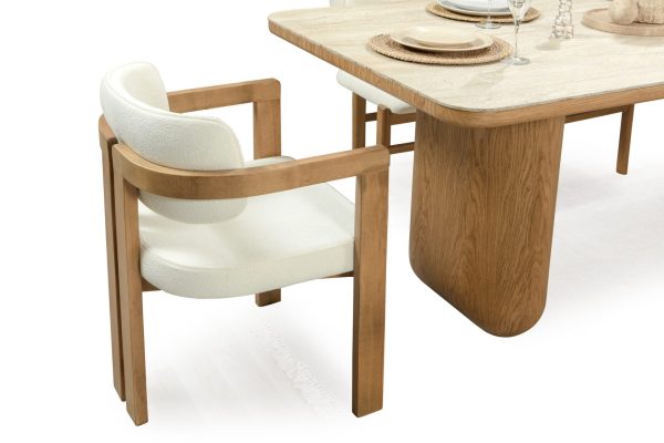 Стол обеденный Эра, дуб натуральный — изображение 5