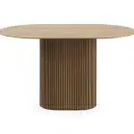 Стол обеденный овальный Mono Stripe 140х85